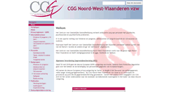 Desktop Screenshot of cgg.be